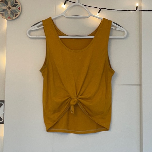 One Size Onzie Yellow Tank Top - Picture 1 of 1